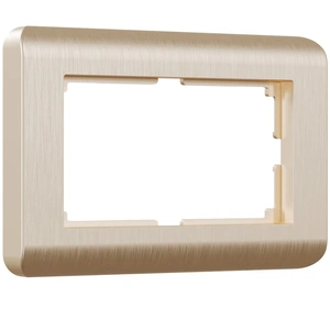 Изображение Рамка для двойной розетки (шампань) W0082111