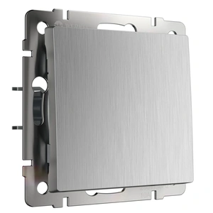 Изображение Выключатель одноклавишный проходной (cеребряный рифленый) W1112009