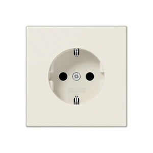 Изображение Розетка с заземлением 16А 250В LS 990 слоновая кость LS1520 Jung