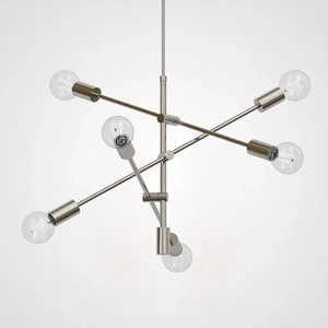 Изображение Люстра Mobile Chandelier - Large 6 Хром By Imperiumloft