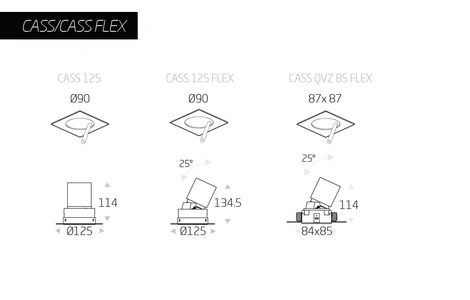 Изображение Точечный светодиодный светильник CASS